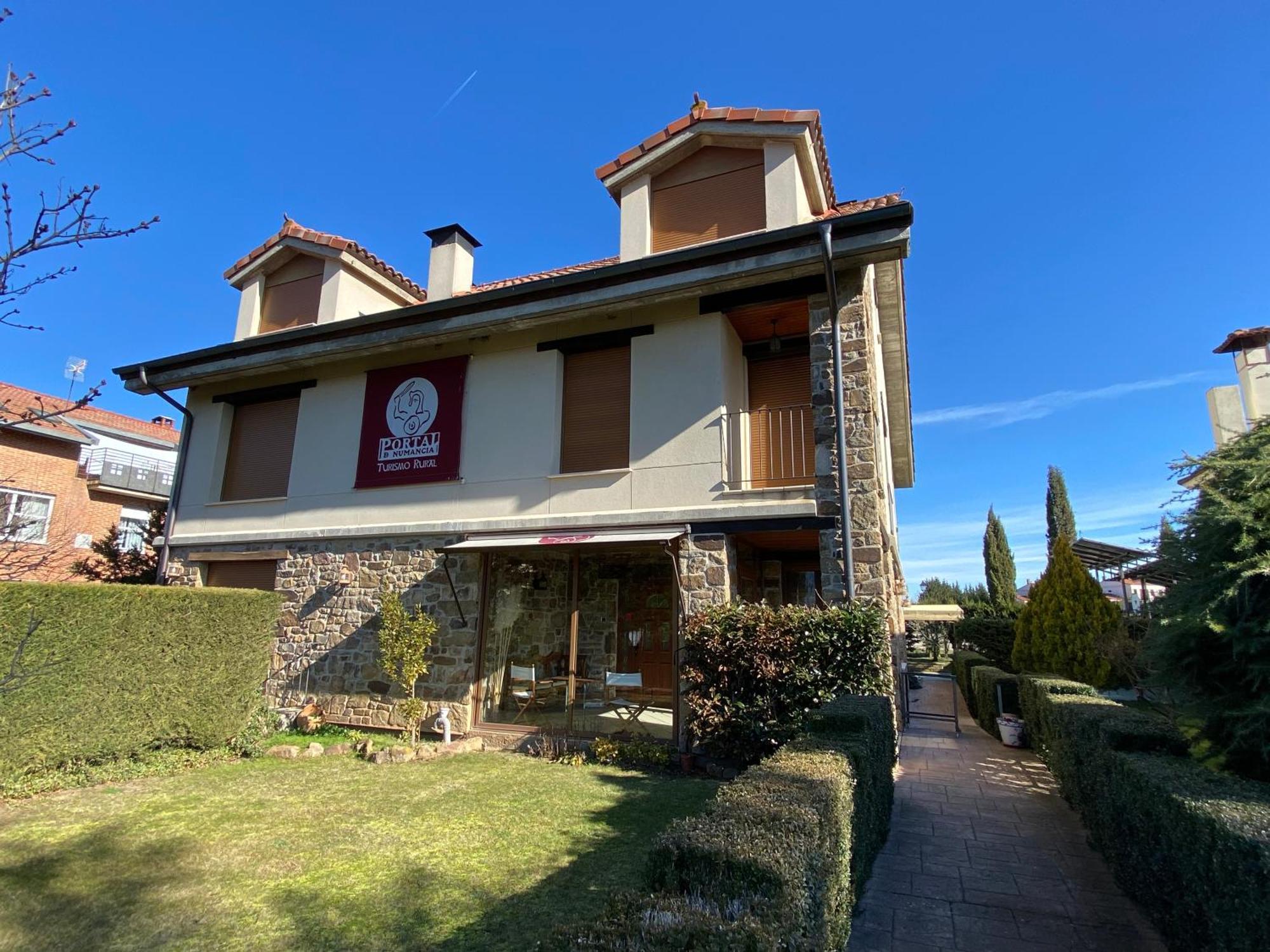 Casa Rural Portal De Numancia Ll Garray エクステリア 写真